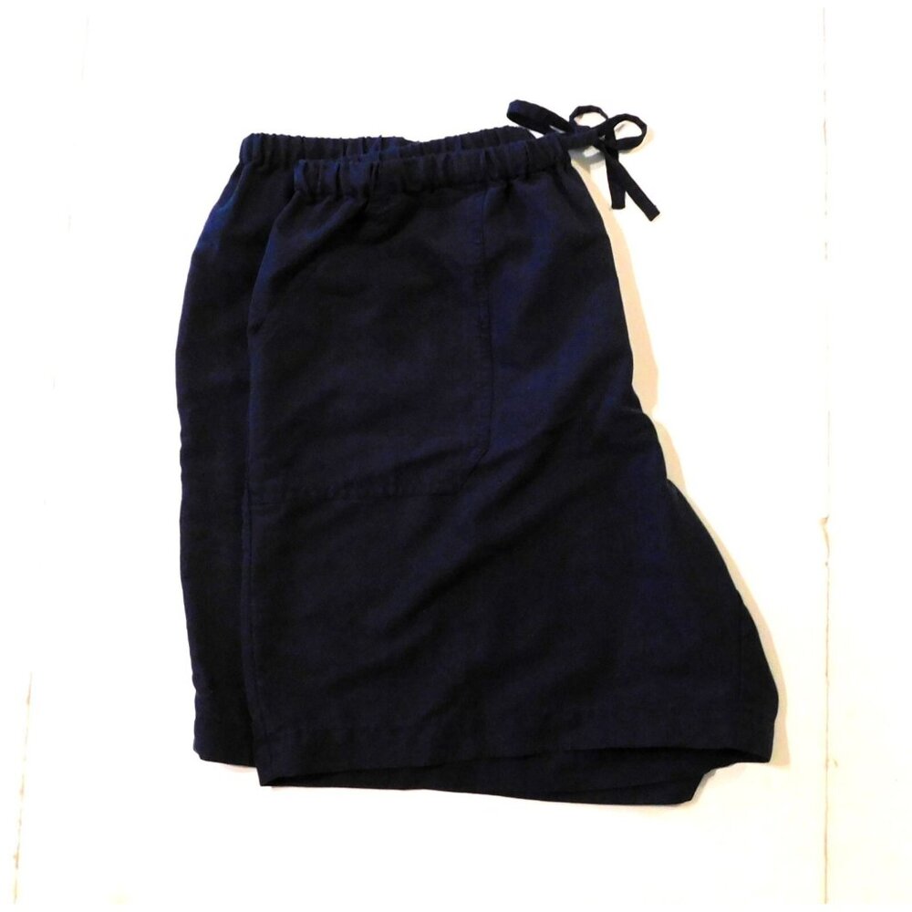 Caribbean Joe Shorts Womens 2X Navy Blue Drawstring Vacation Beachwear Rayon - Picture 6 of 7